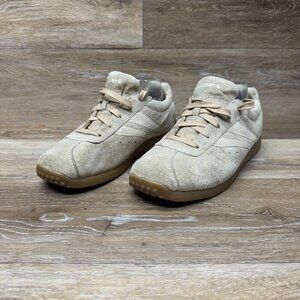 Skechers Beige Suede Retro Sneakers Women's Size 9